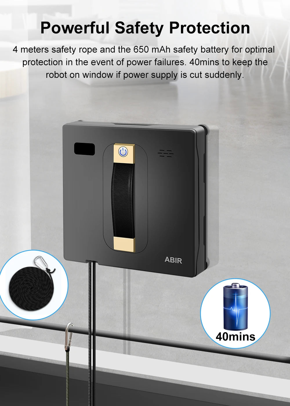 ABIR WD8 Robot Window Cleaner