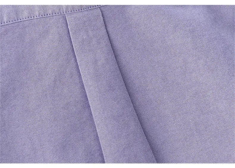 Men’s 100% Cotton Oxford Long-Sleeve Shirt