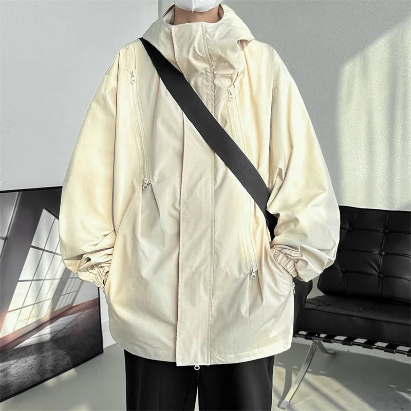 2024 Men’s Hooded Bomber Jacket