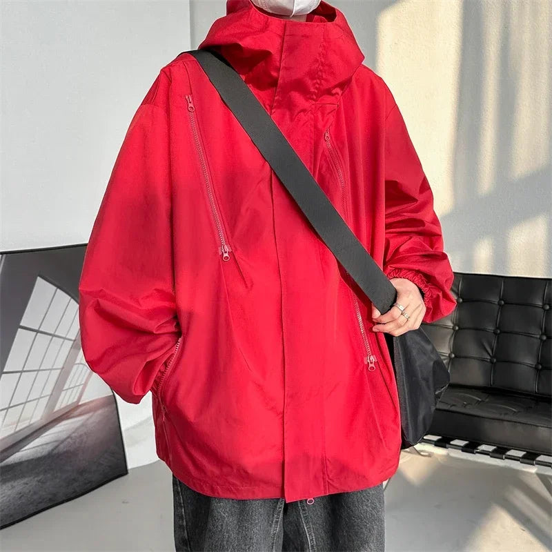 2024 Men’s Hooded Bomber Jacket