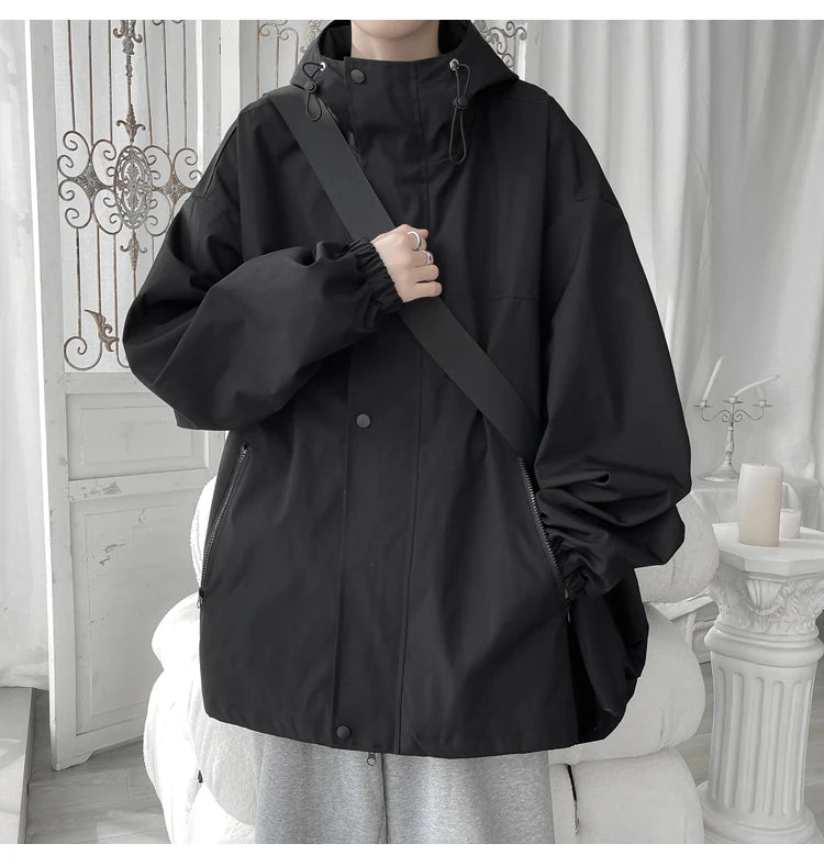 2024 Men’s Hooded Bomber Jacket