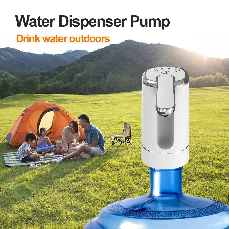Foldable USB Rechargeable Water Dispenser Pump