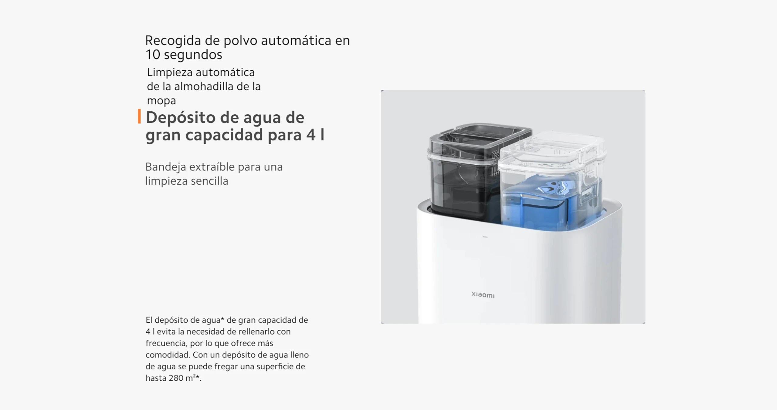 Xiaomi Robot Vacuum X20+ with Smart Base