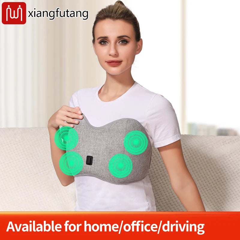 Chest Massager with Red Light Therapy