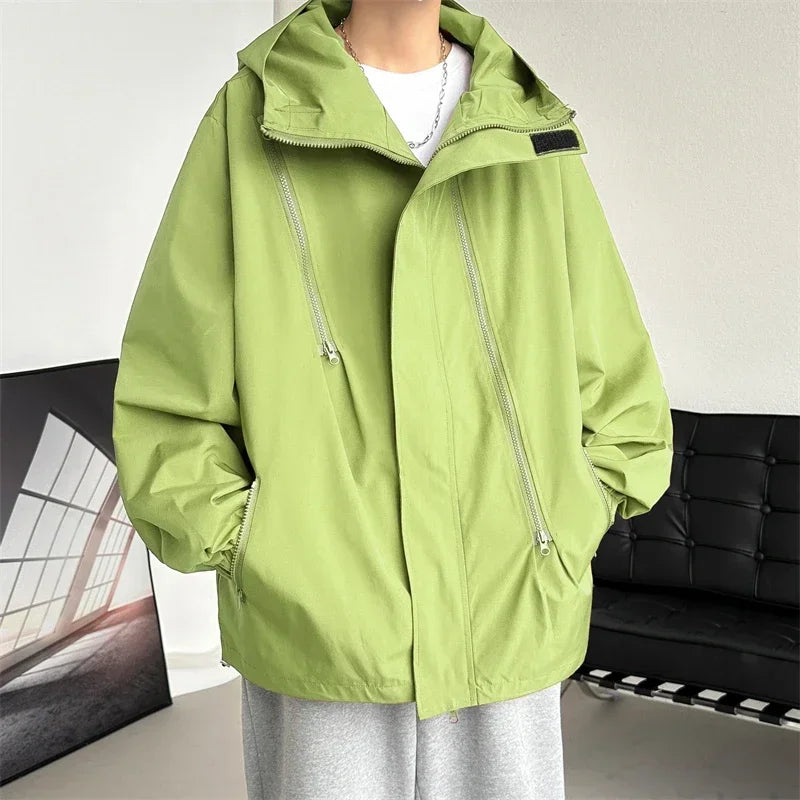 2024 Men’s Hooded Bomber Jacket