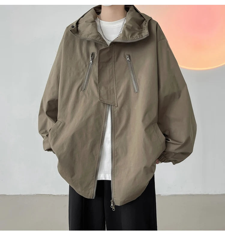 2024 Men’s Hooded Bomber Jacket