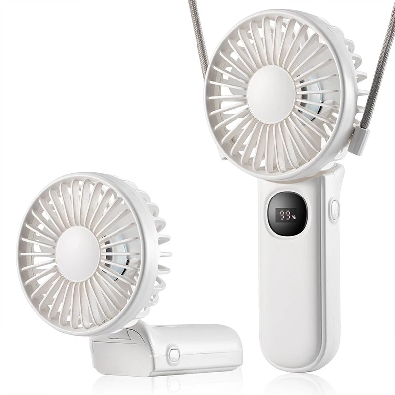 Mini Portable Handheld Fan – 5 Speeds