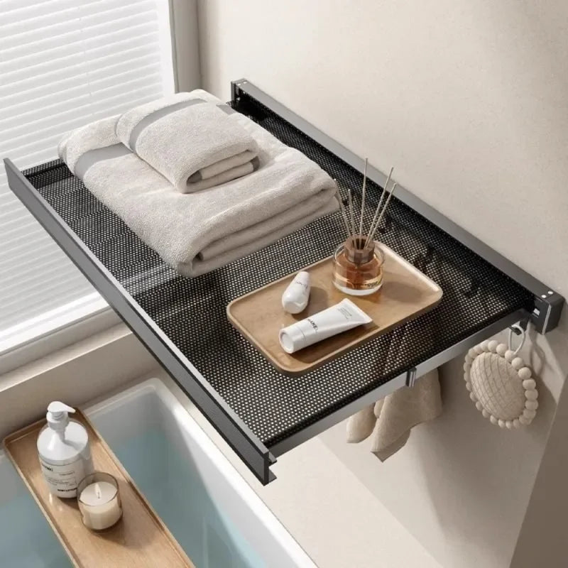 Invisible Folding Bathroom Towel Rack