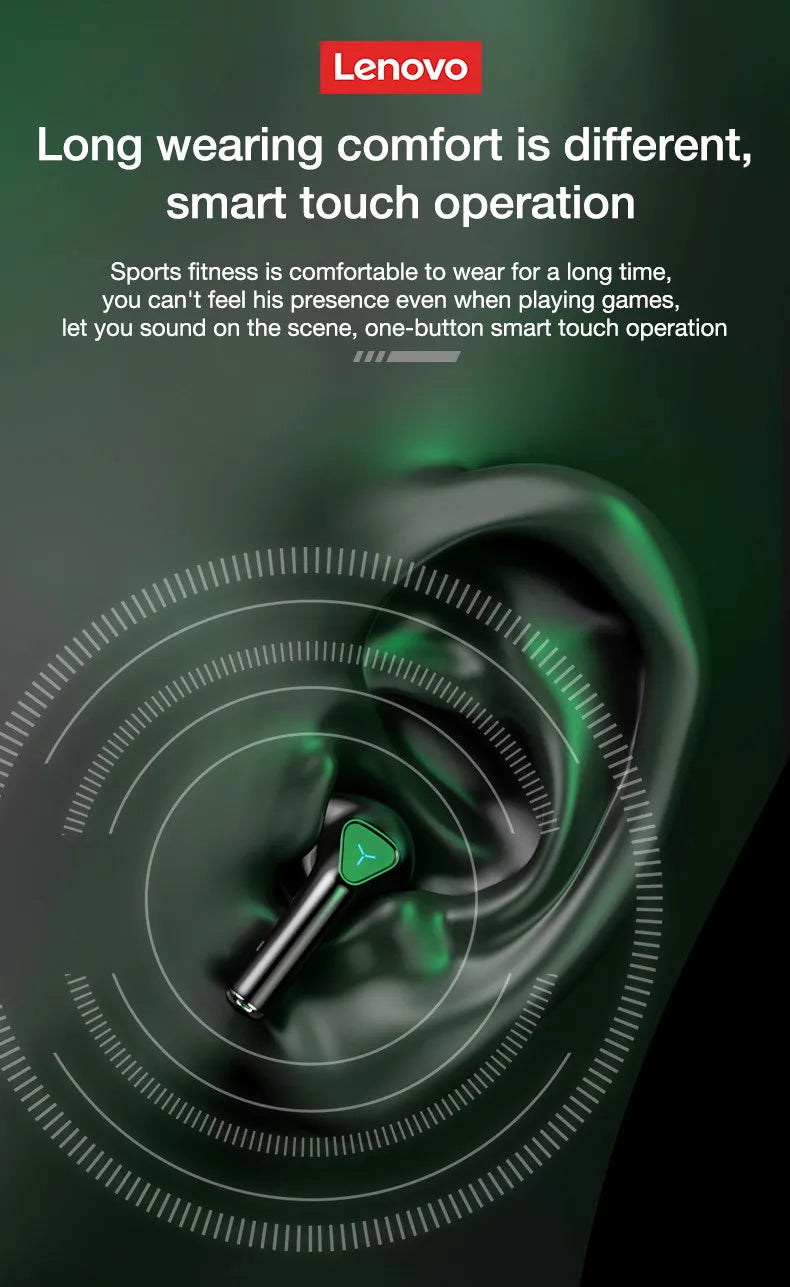 Lenovo LP6 TWS Bluetooth V5.1 Earphones