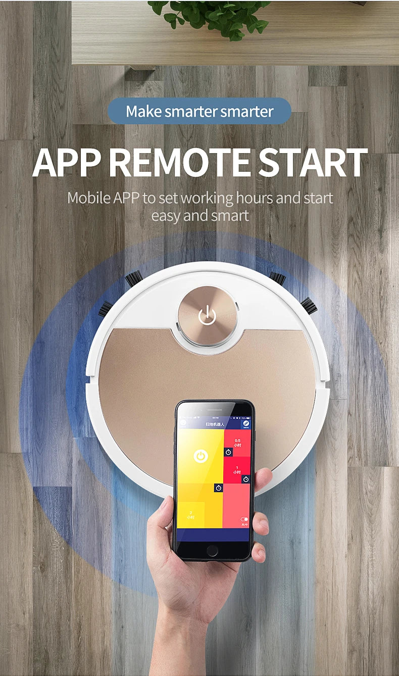 ES06 APP Wireless Robot Vacuum Cleaner