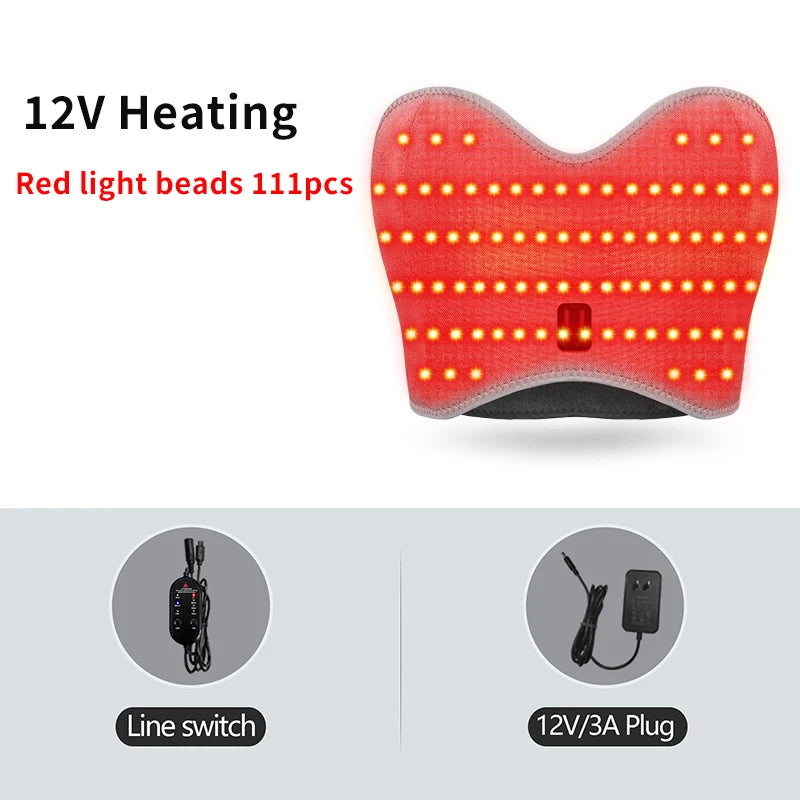 Chest Massager with Red Light Therapy