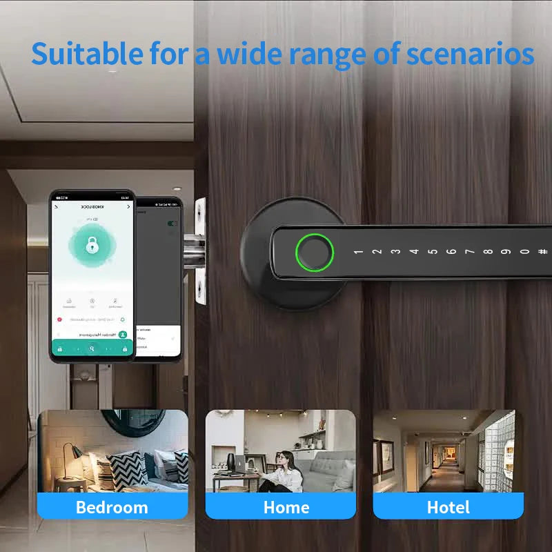 RYNX Tuya Smart Fingerprint Door Lock