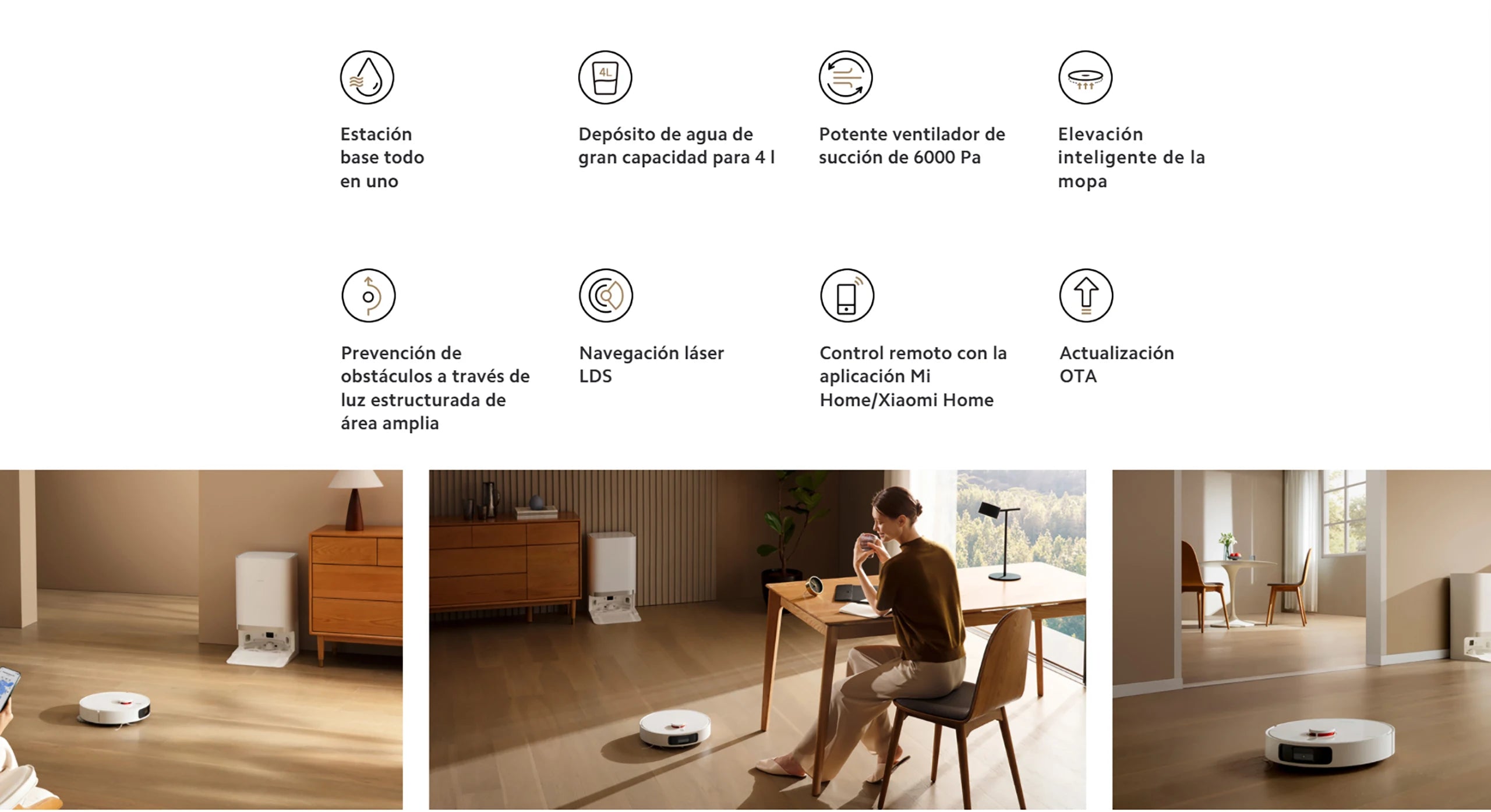 Xiaomi Robot Vacuum X20+ with Smart Base