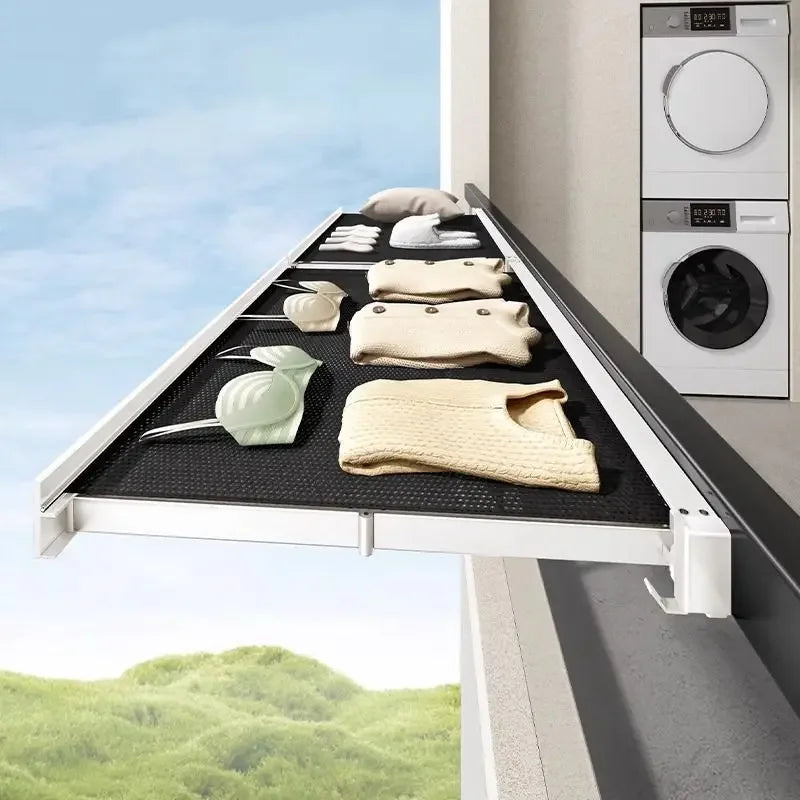 Invisible Folding Bathroom Towel Rack