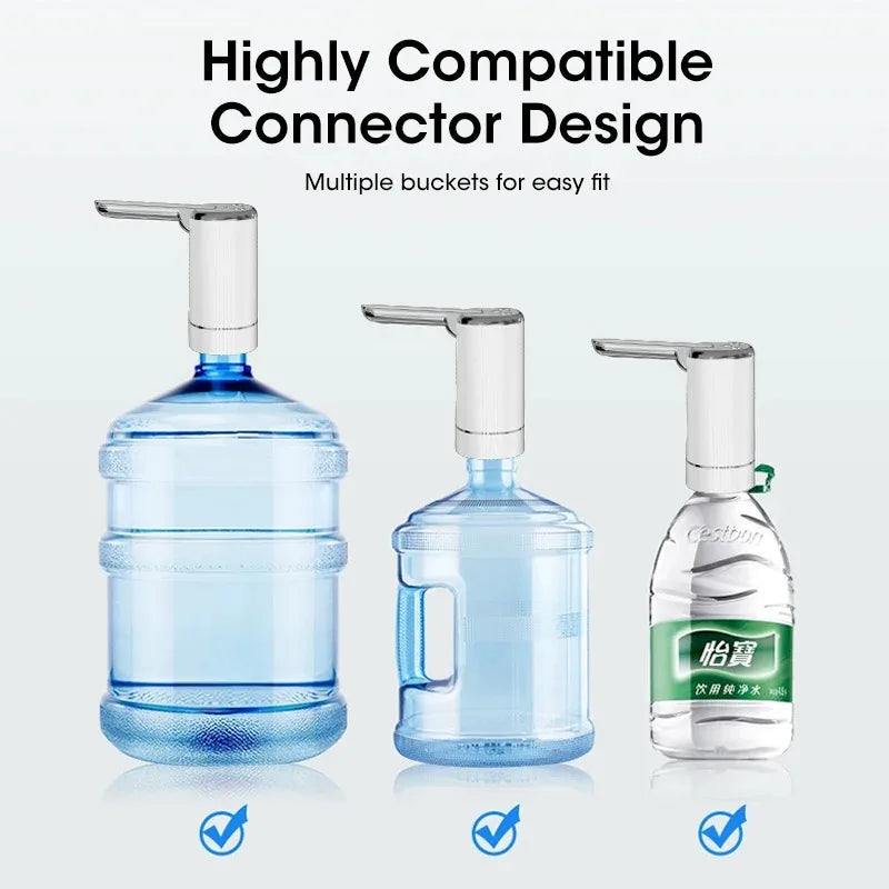 Foldable USB Rechargeable Water Dispenser Pump