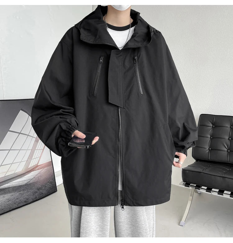2024 Men’s Hooded Bomber Jacket