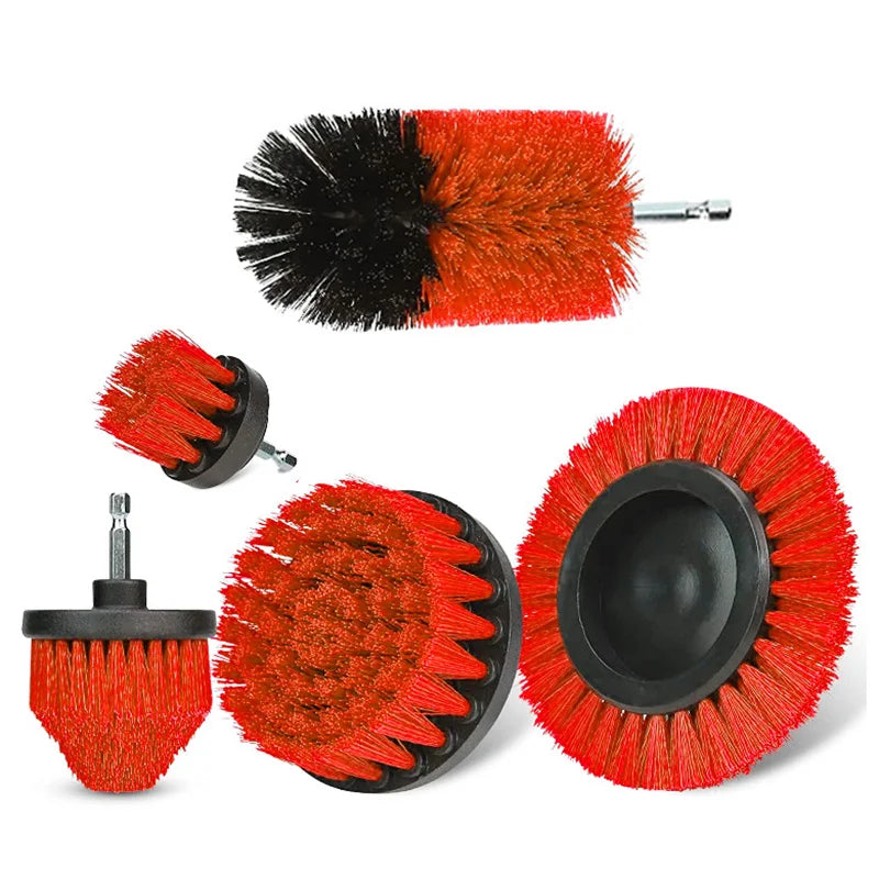 5pcs Electric Drill Brush Cleaning Kit