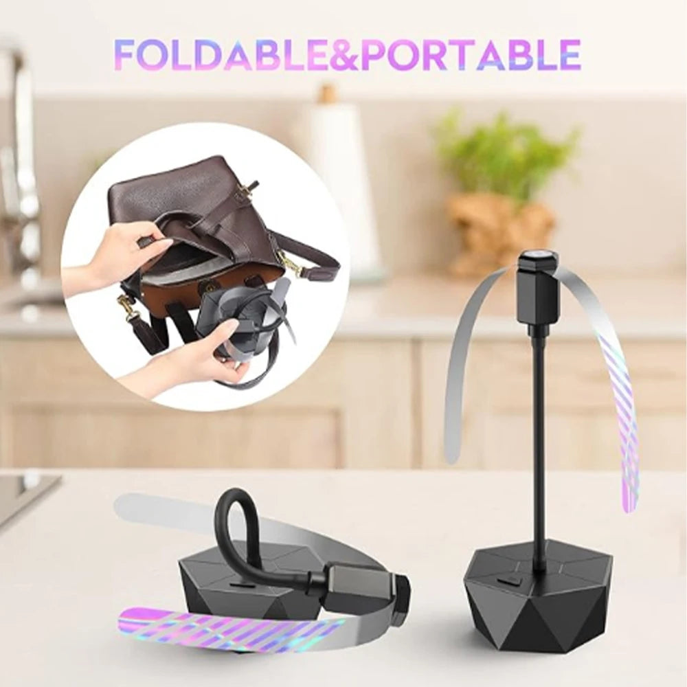 Retractable USB Fly Repellent Fan