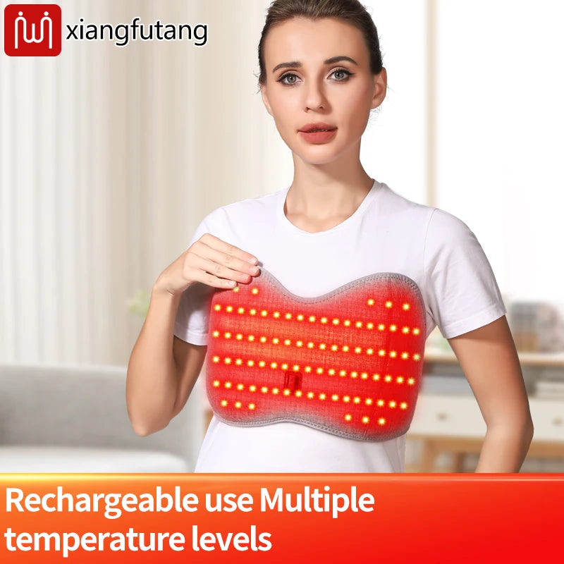 Chest Massager with Red Light Therapy