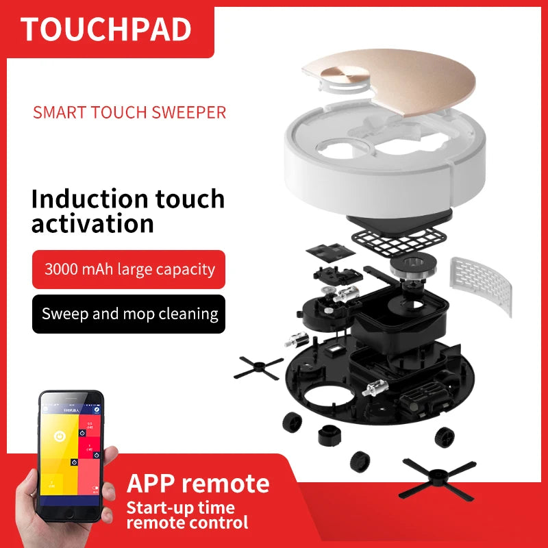 ES06 APP Wireless Robot Vacuum Cleaner