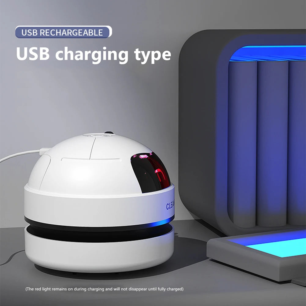 Desk Table USB Rechargeable Vacuum