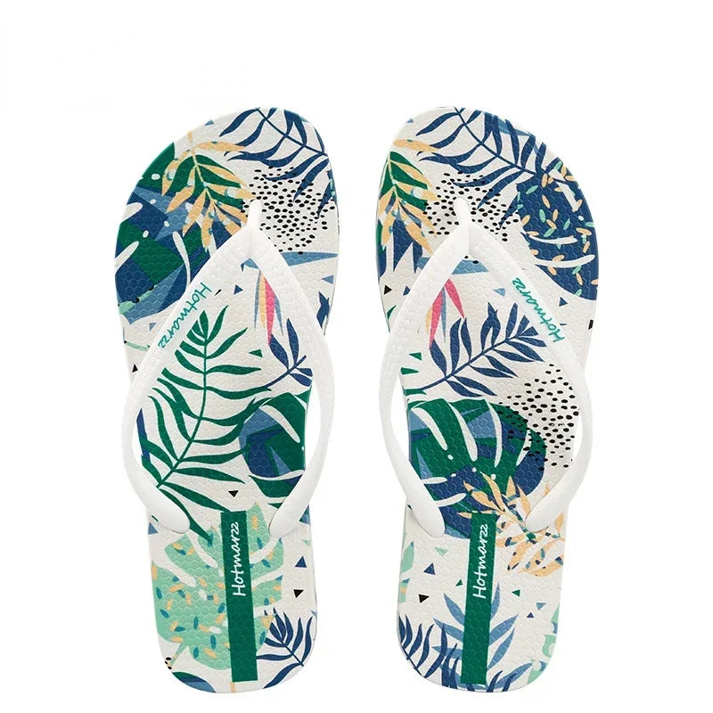 Women’s Beach Anti-Slip Herringbone Slippers