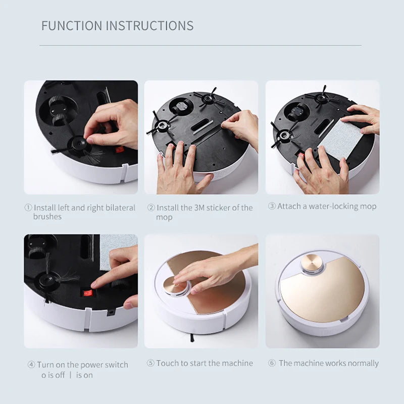 ES06 APP Wireless Robot Vacuum Cleaner