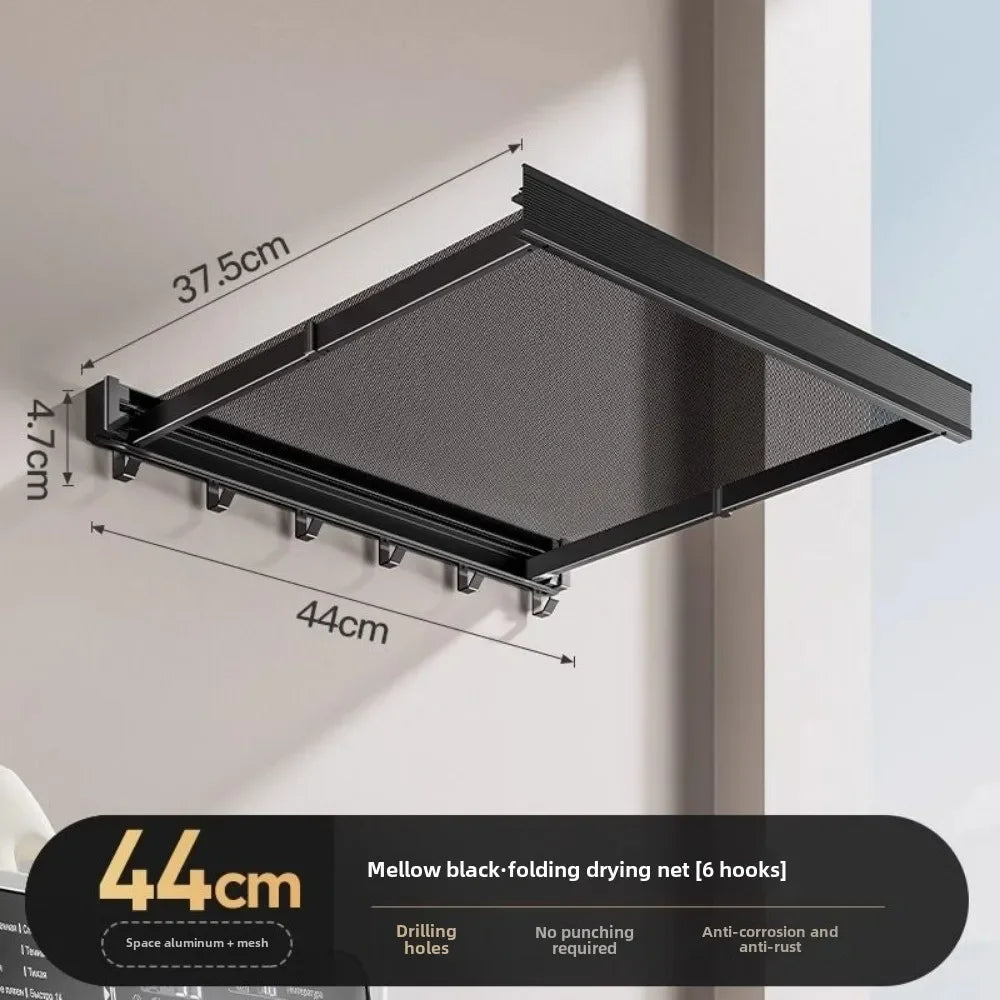 Invisible Folding Bathroom Towel Rack