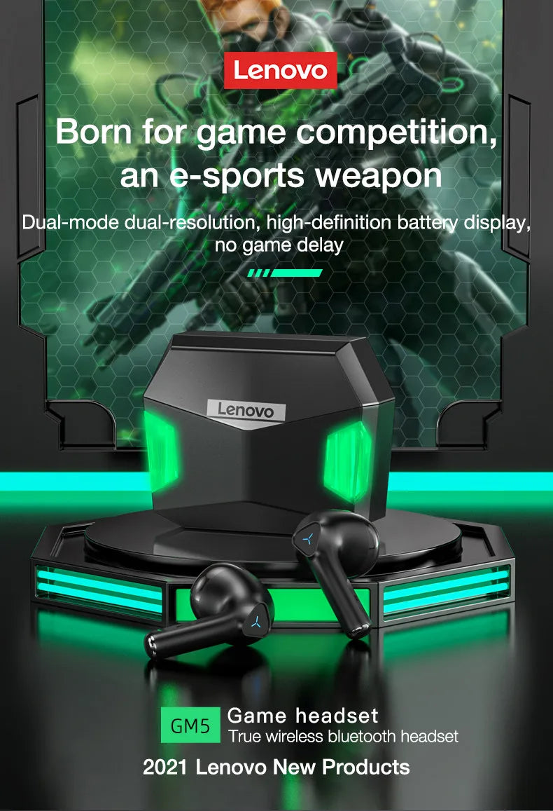 Lenovo LP6 TWS Bluetooth V5.1 Earphones