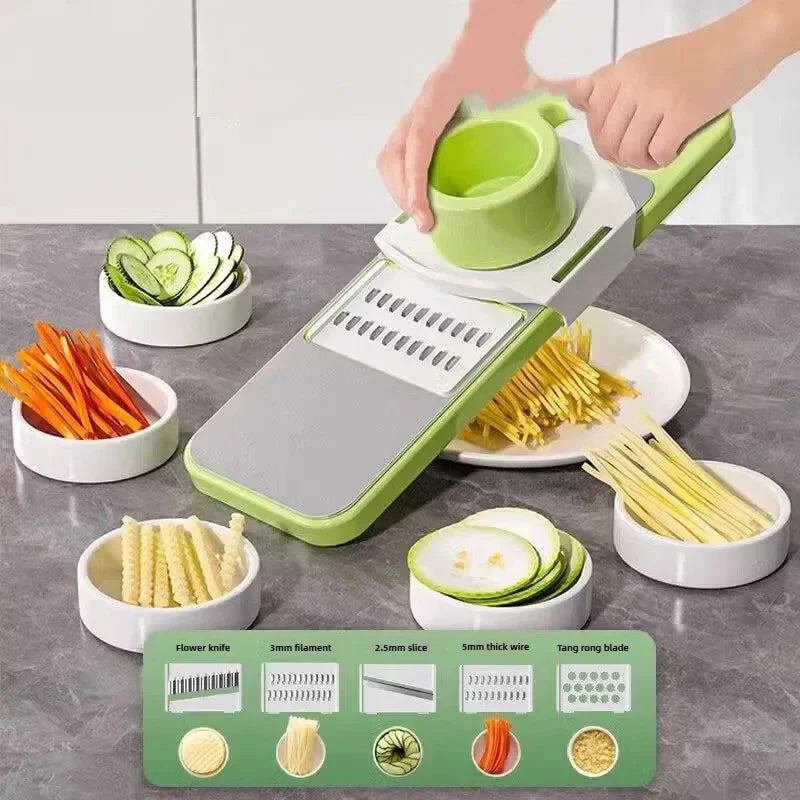 New Multi-Functional Vegetable Slicer & Cutter