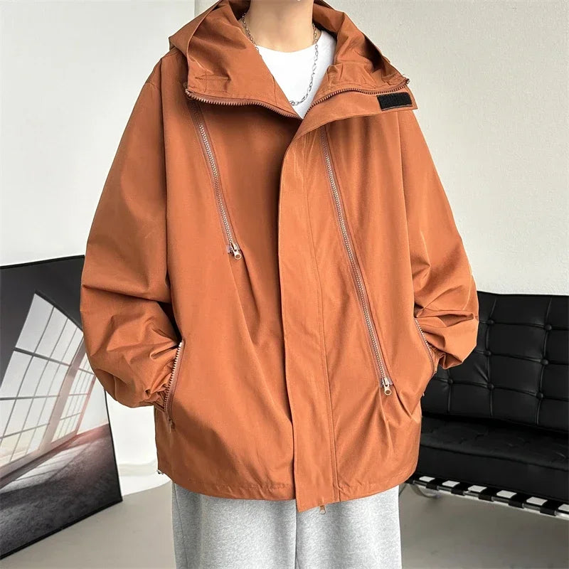 2024 Men’s Hooded Bomber Jacket