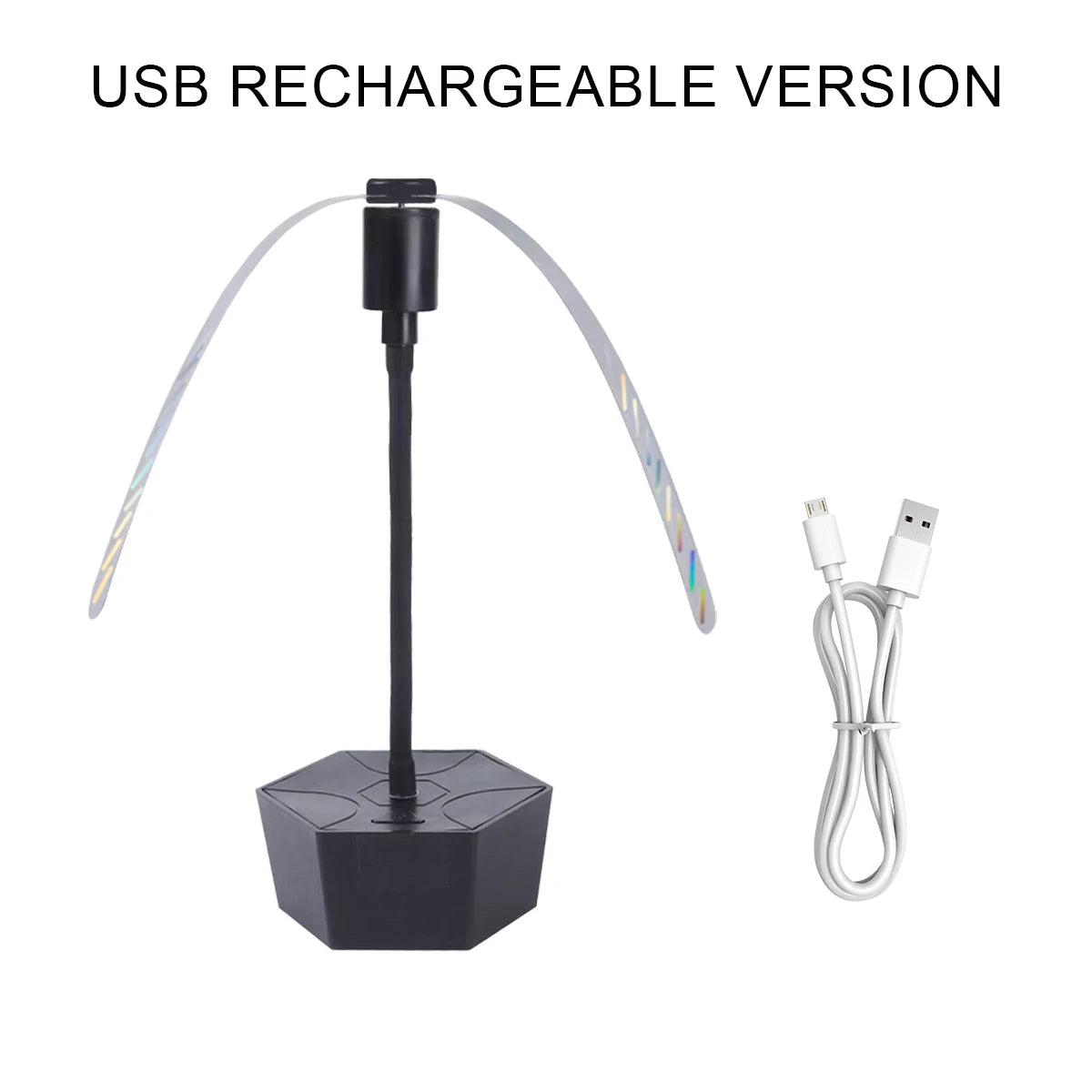 Retractable USB Fly Repellent Fan