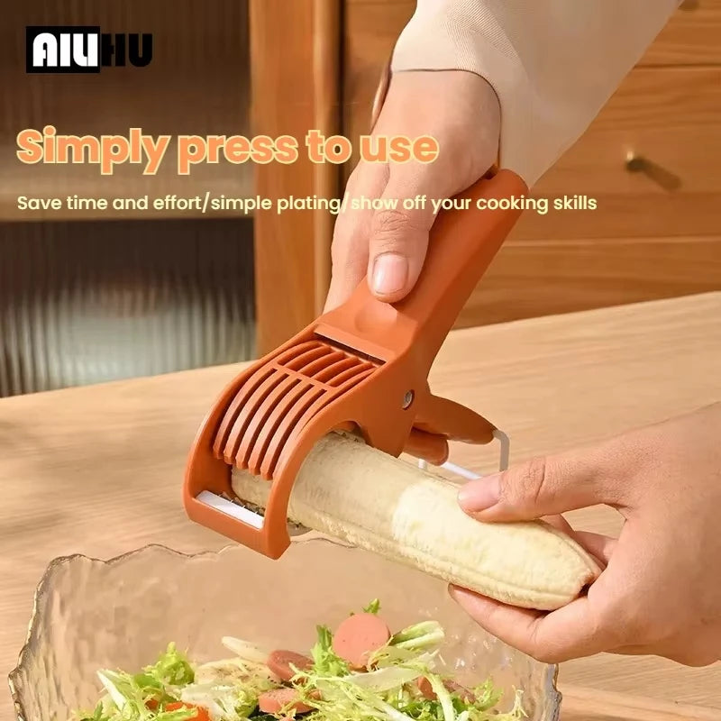HooFun Stainless Steel Vegetable & Fruit Slicer