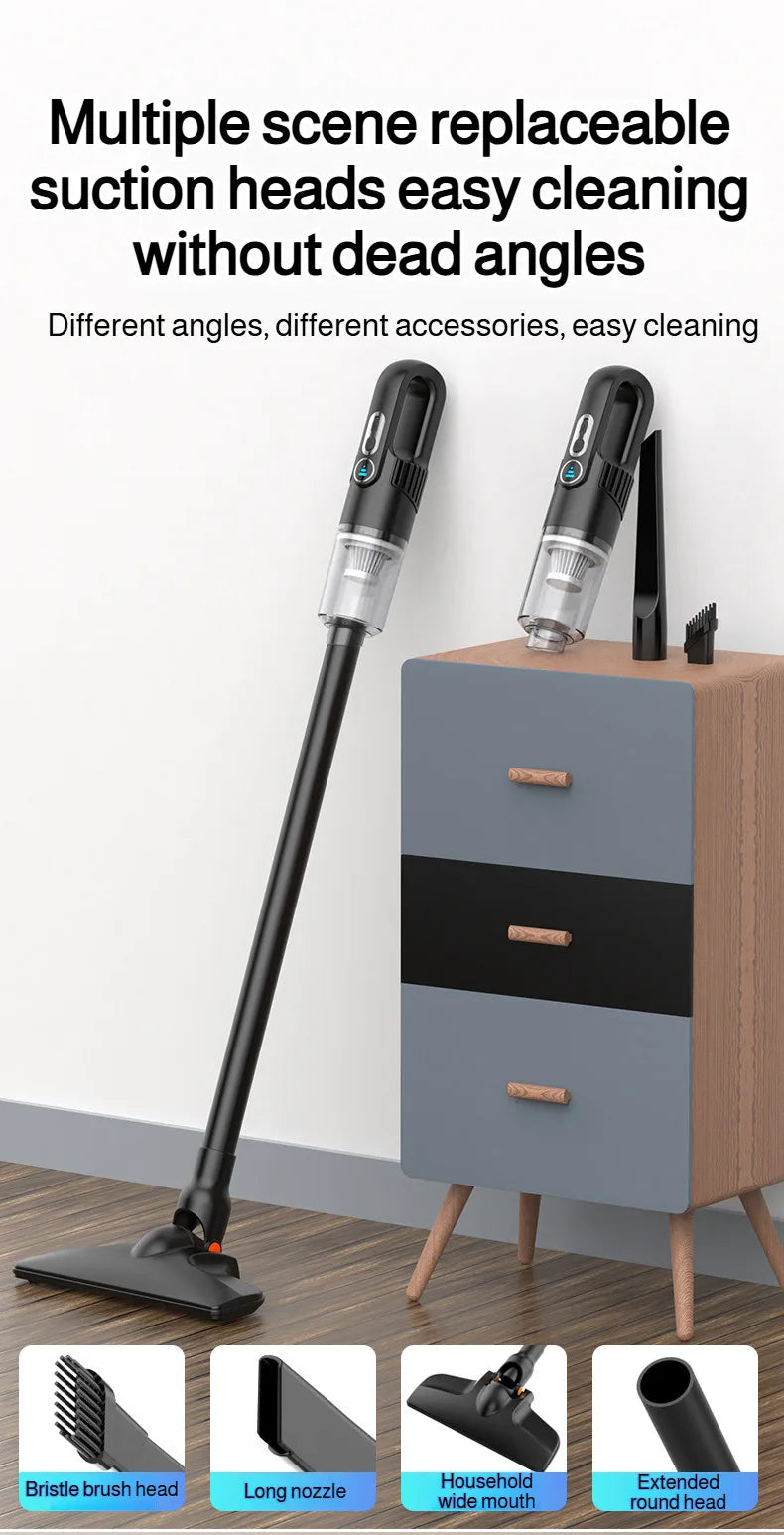 Wireless Car Vacuum Cleaner 4500Pa