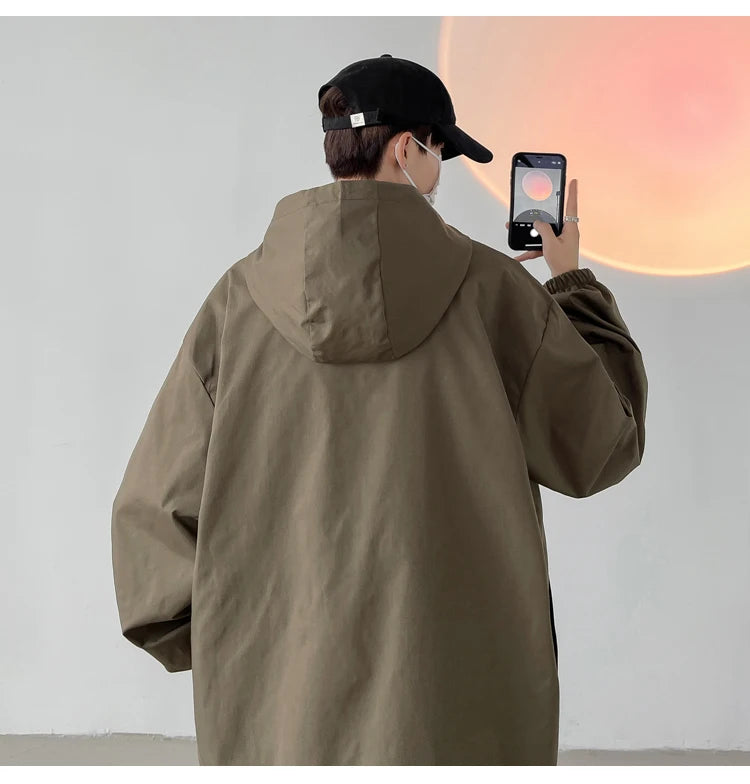 2024 Men’s Hooded Bomber Jacket