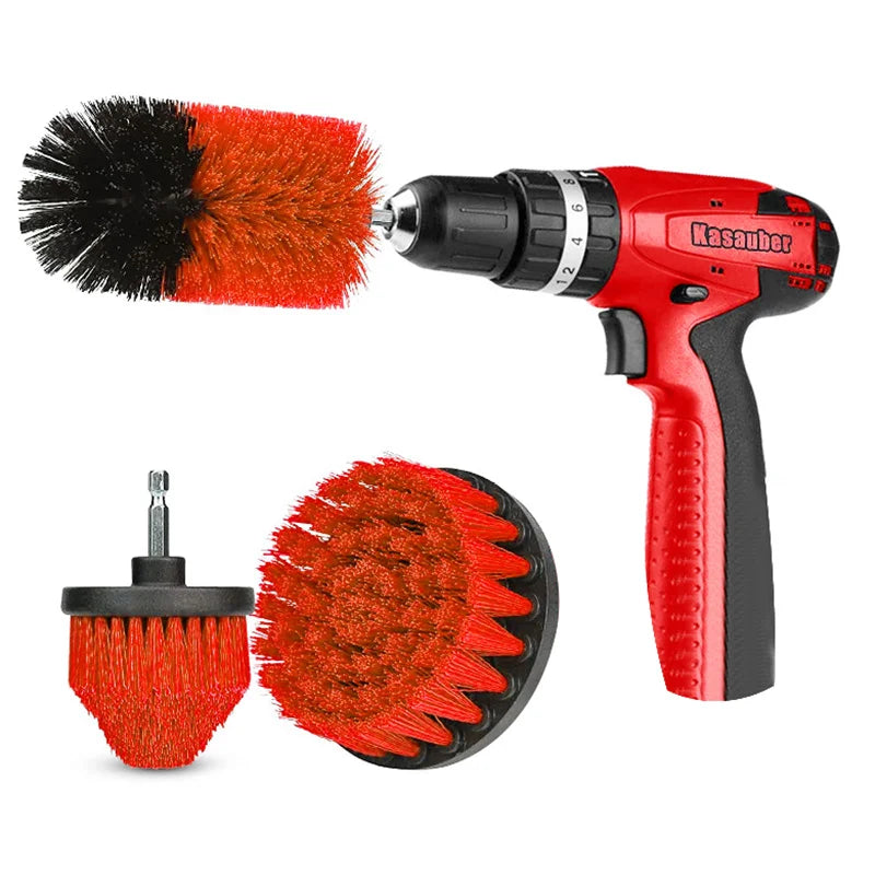 5pcs Electric Drill Brush Cleaning Kit