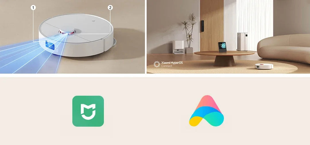 Xiaomi Mijia H40 Self-Cleaning Robot Vacuum