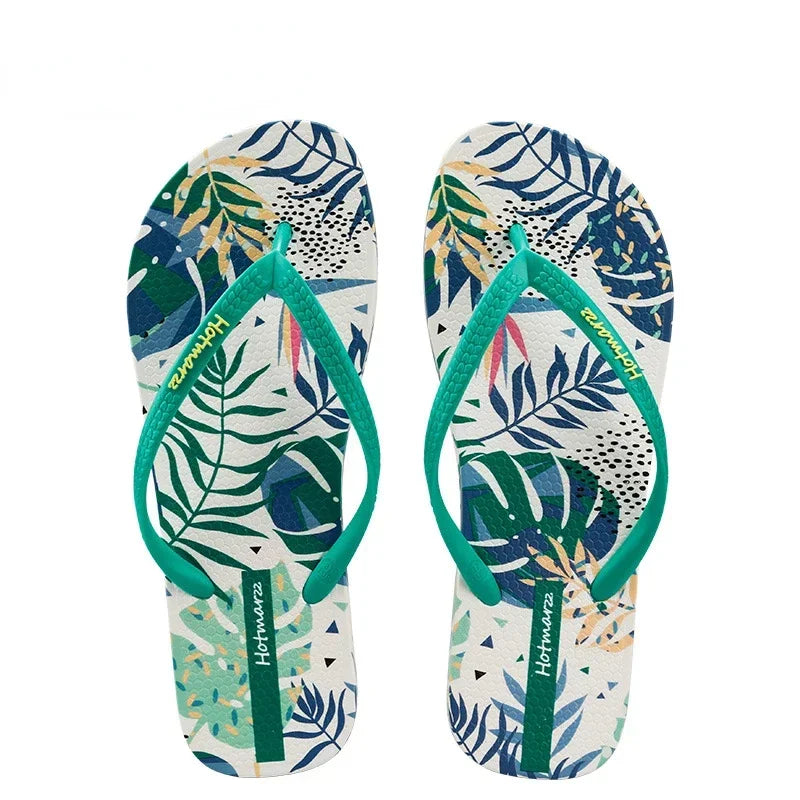 Women’s Beach Anti-Slip Herringbone Slippers