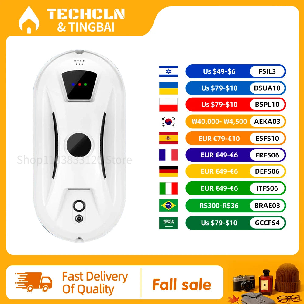 Smart Window Cleaning Robot