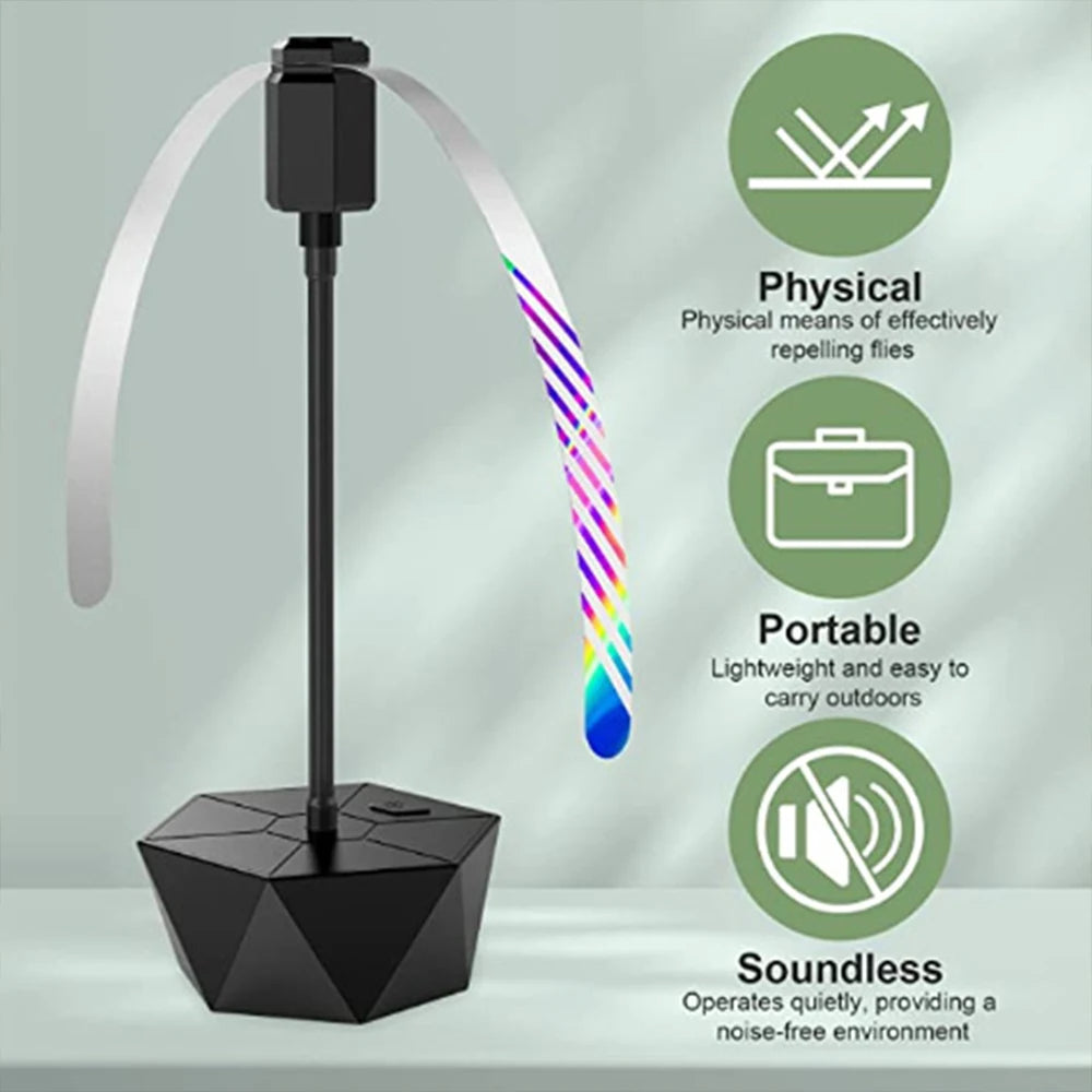 Retractable USB Fly Repellent Fan