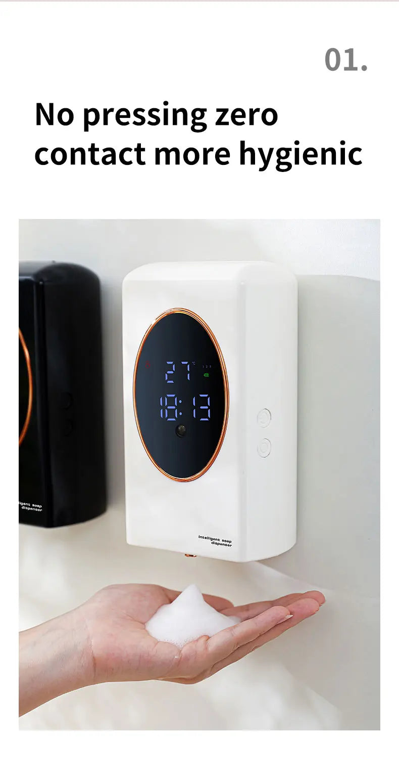 Intelligent Wall-Mounted Infrared Soap Dispenser
