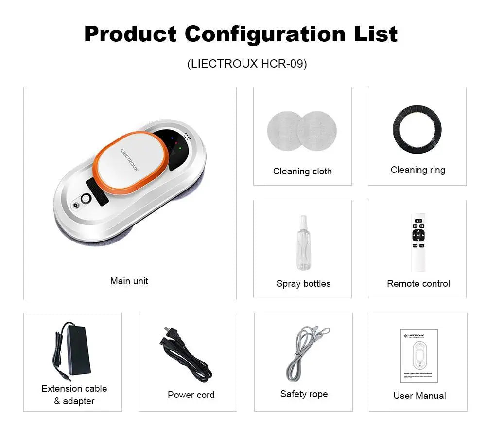 Liectroux HCR-09 Window Cleaning Robot