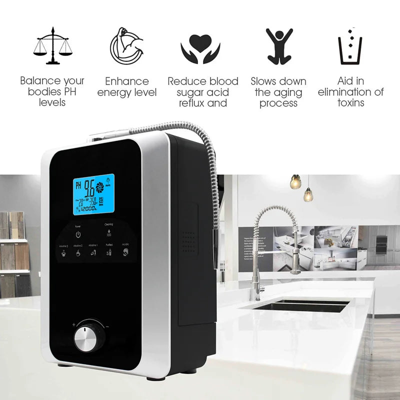 11-Plate High-Quality Water Ionizer & Hydrogen Generator